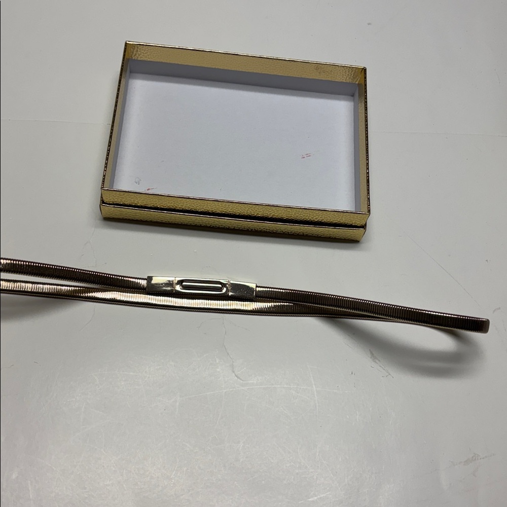 Women’s Gold cobra belt